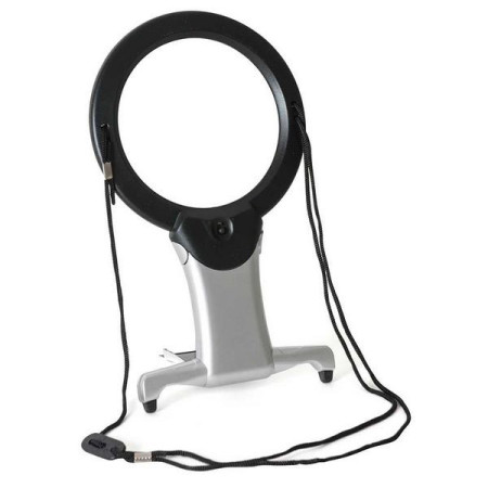 Lampe loupe mains libres LED
