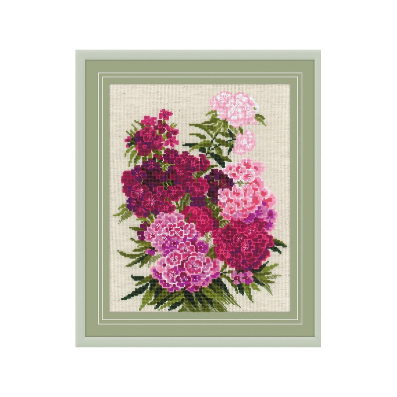 Embroidery kit Sweet William