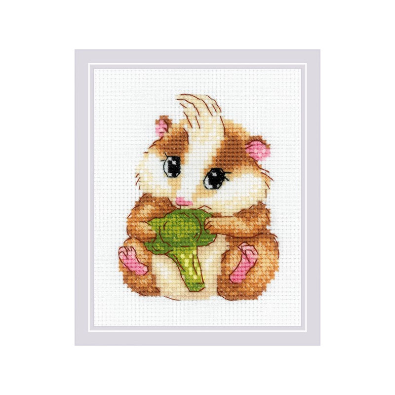 Borduurpakket Leuke hamster Borduurpakket Leuke hamster