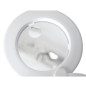 Magnifying LED desk lamp