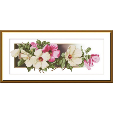 Borduurpakket Hibiscus