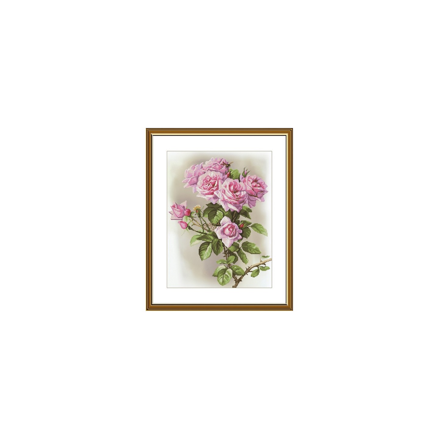 Embroidery kit Pink Sonata