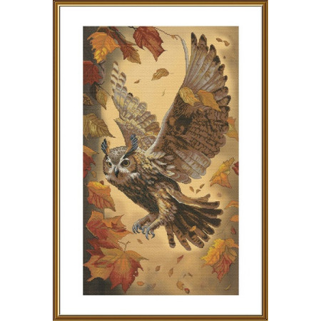 Embroidery kit Autumn flight
