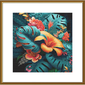 Embroidery kit Exotic