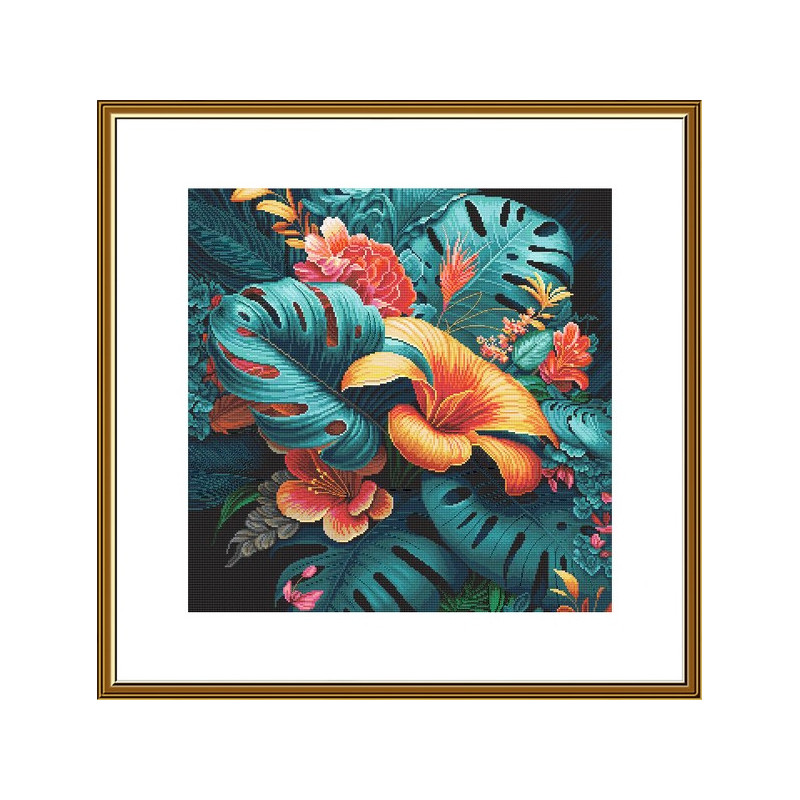 Embroidery kit Exotic Embroidery kit Exotic