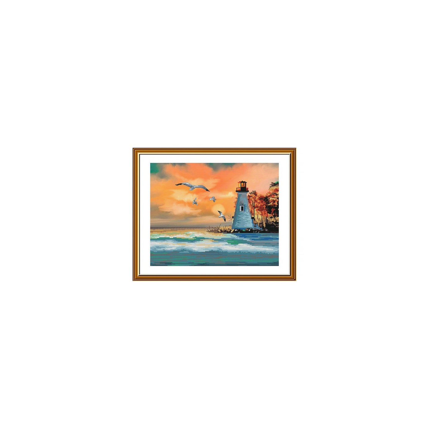 Embroidery kit Lighthouse