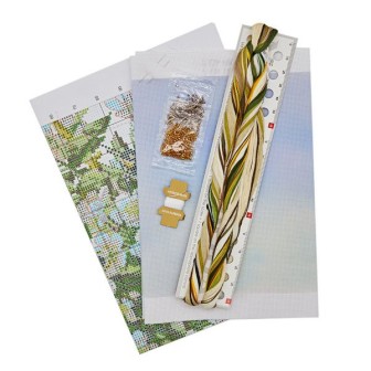Embroidery kit Spring in the garden