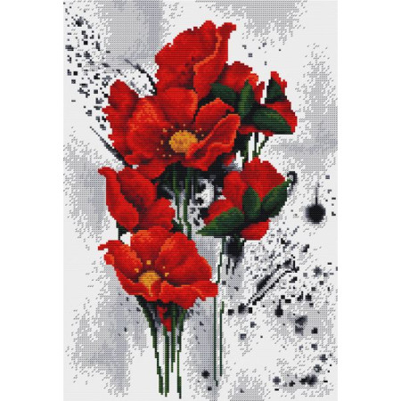 Luca-S Stickset Die Mohnblumen