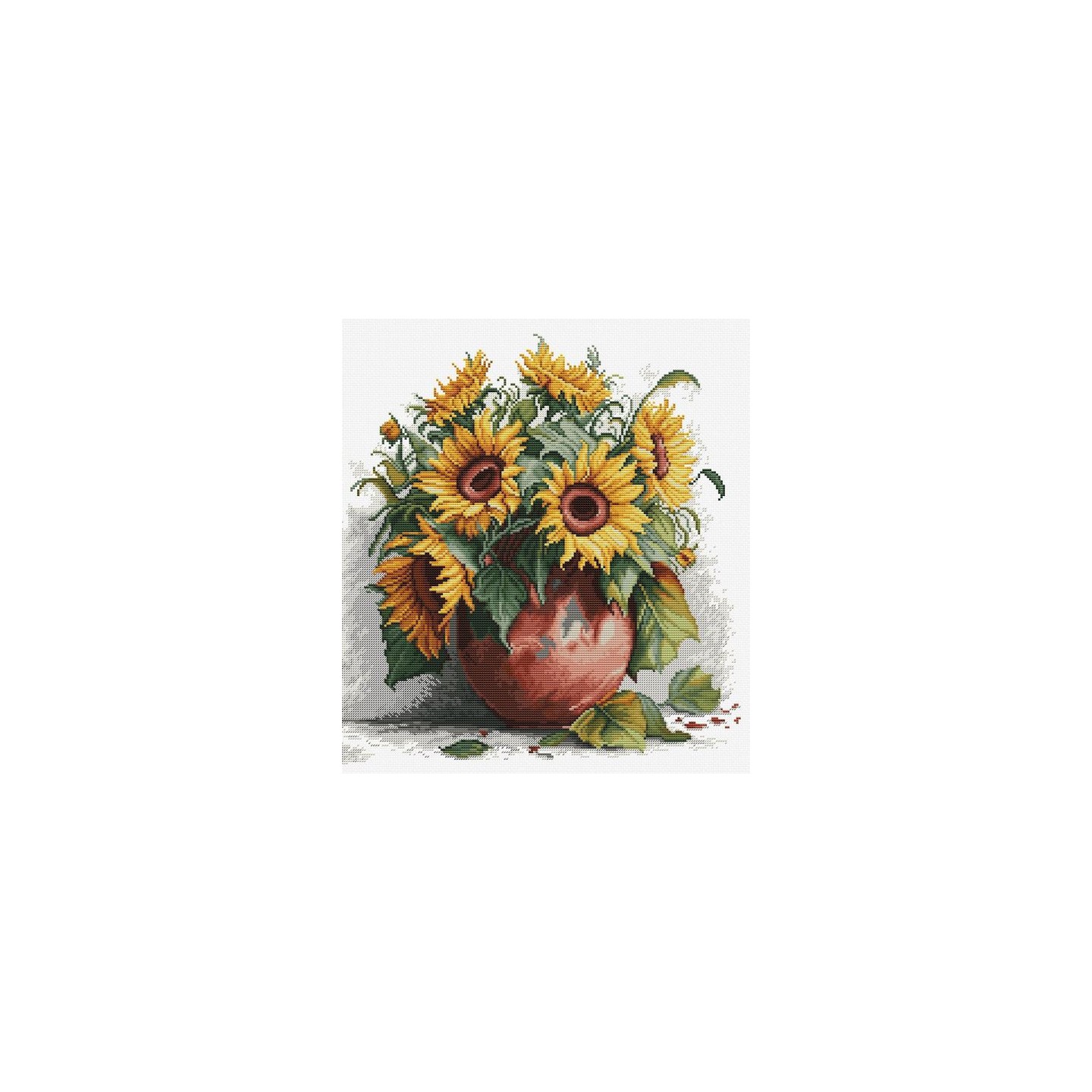 Luca-S Borduurpakket De Zonnebloemen