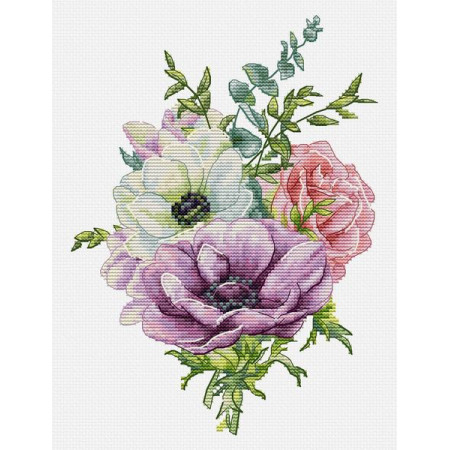 Luca-S Stickset Anemonen