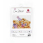 Kit de broderie Ours à trois fêtes Kit de broderie Ours à trois fêtes