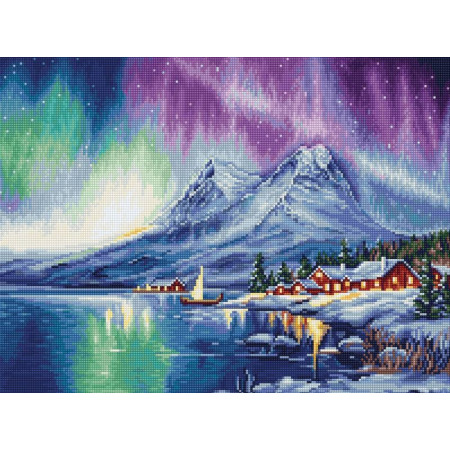 Stickset Nordlichter