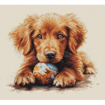 Luca-S Embroidery kit The Play Time