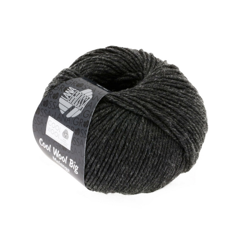 Cool Wool Big Mélange Antraciet 0618