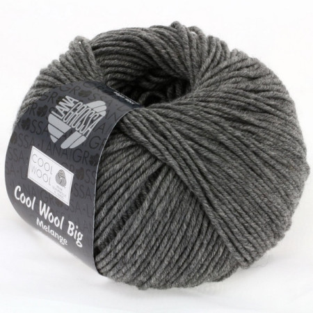 Cool Wool Big Mélange Dunkelgrau meliert 0617