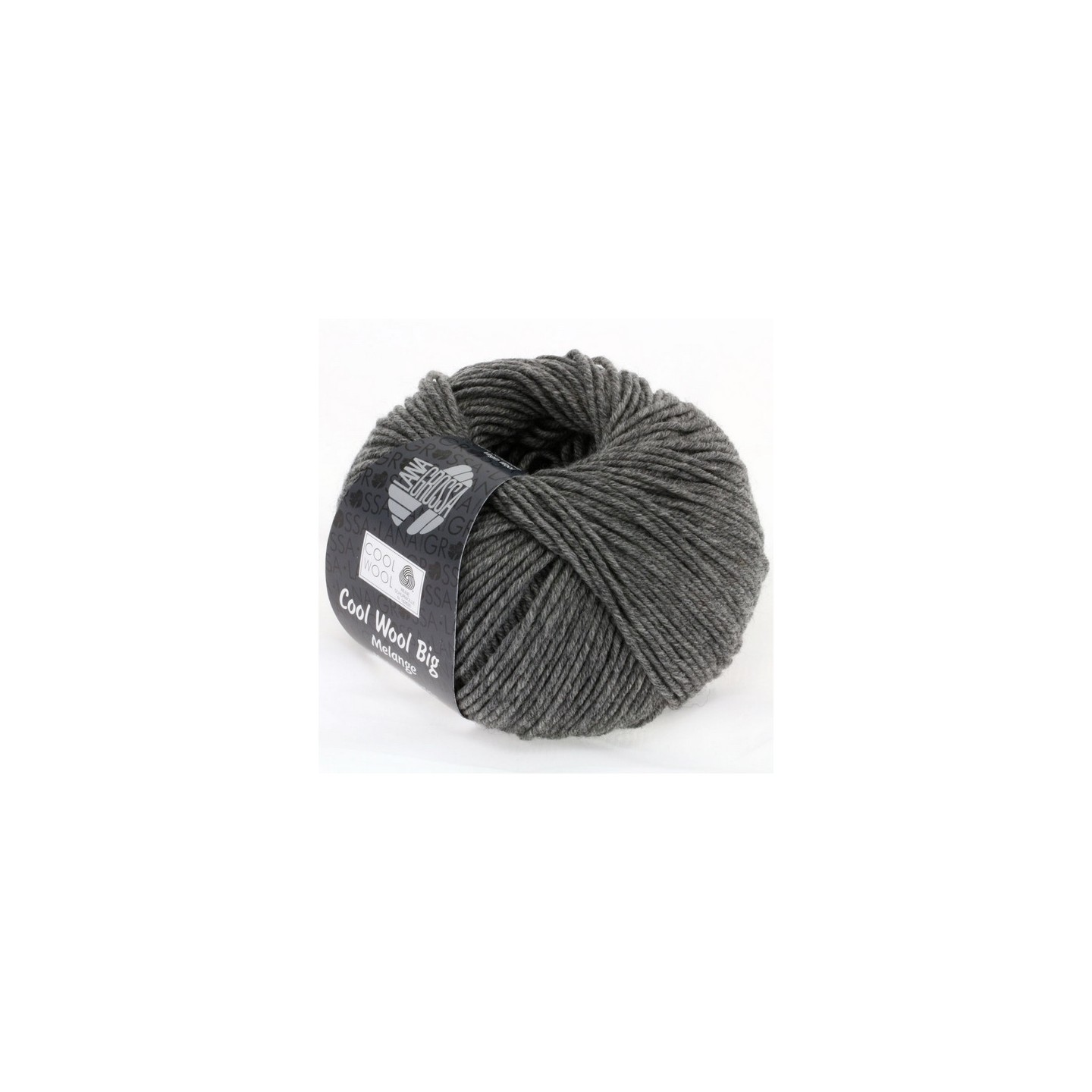 Cool Wool Big Mélange Dunkelgrau meliert 0617