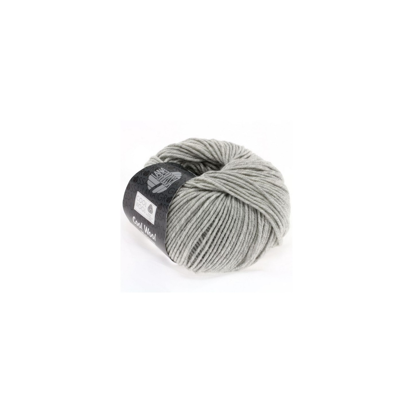 Lana Grossa Cool Wool Mélange Lichtgrijs gemeleerd 0443