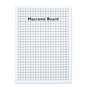 Macramé bord 18,5 x 26,5 cm