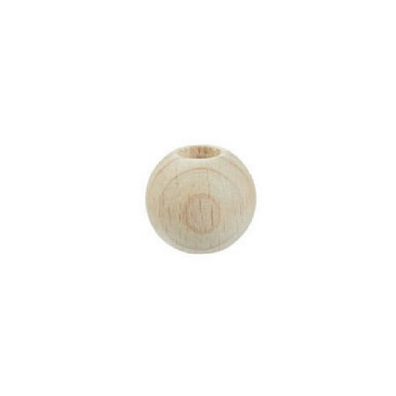 Houten macramé kralen 20 mm