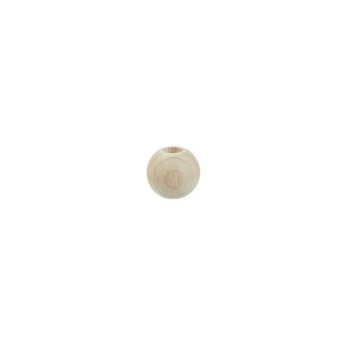 Houten macramé kralen 20 mm