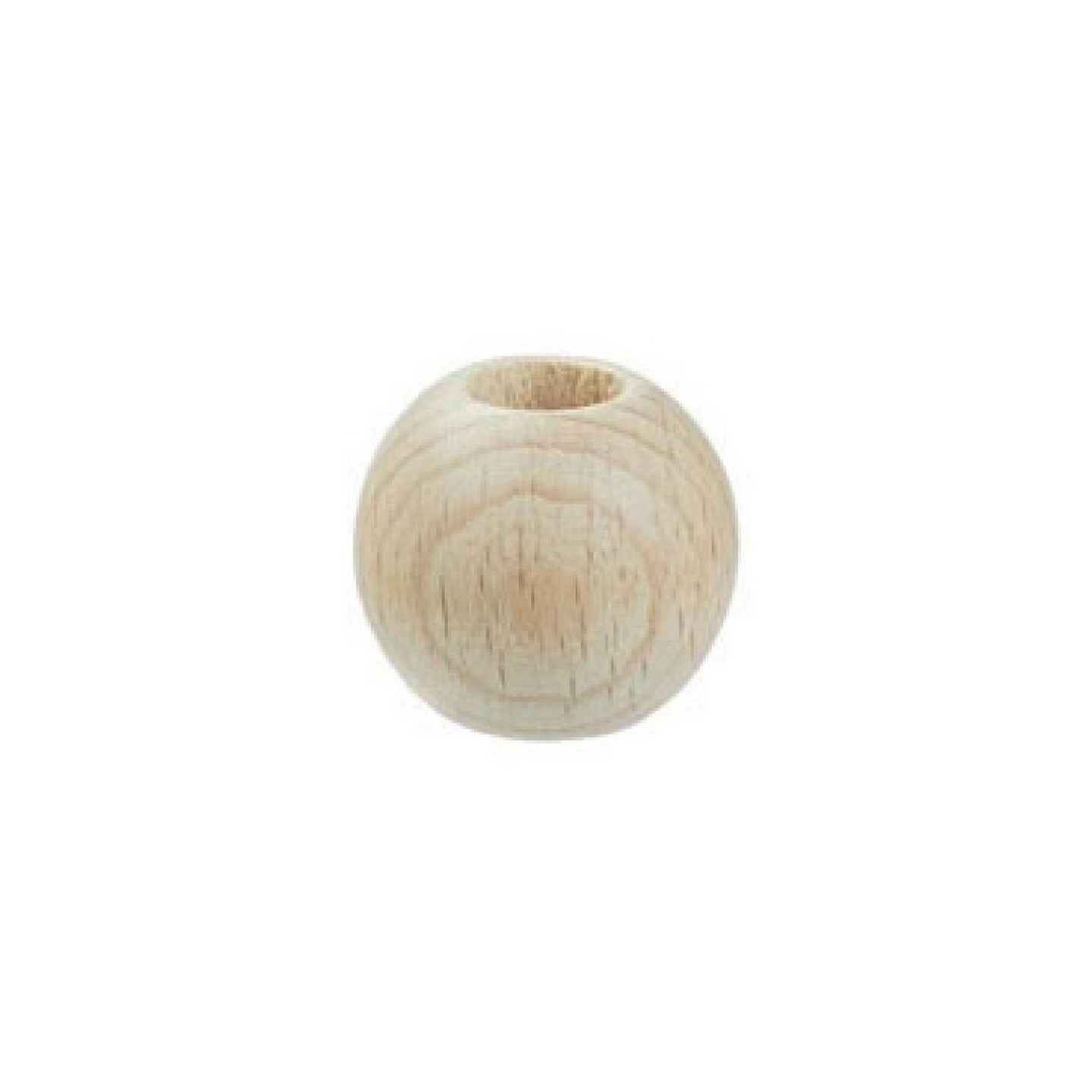 Houten macramé kralen 40 mm