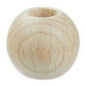 Makramee perlen 40 mm holz