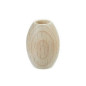 Macramé beads oval 22 x 30 mm wood