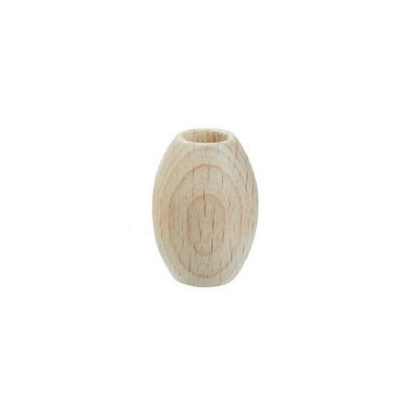 Makramee perlen Oval 28 x 44 mm holz
