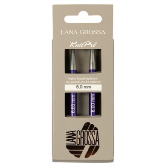 Lana Grossa Lana Grossa Vario Rainbow kort rondbreinaald punten