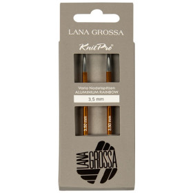 Lana Grossa Vario Rainbow rondbreinaald punten 3,5 mm