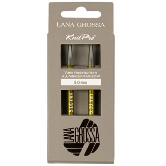 Lana Grossa Vario Rainbow austauschbare Rundstricknadel 5 mm
