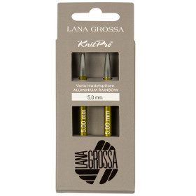 Lana Grossa Vario Rainbow austauschbare Rundstricknadel 5 mm