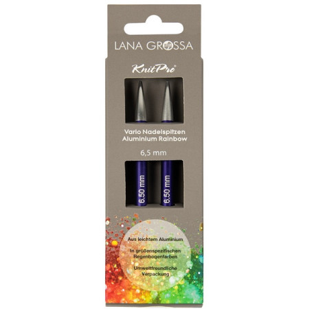 Lana Grossa Vario Rainbow interchangeable circular needles 6,5 mm