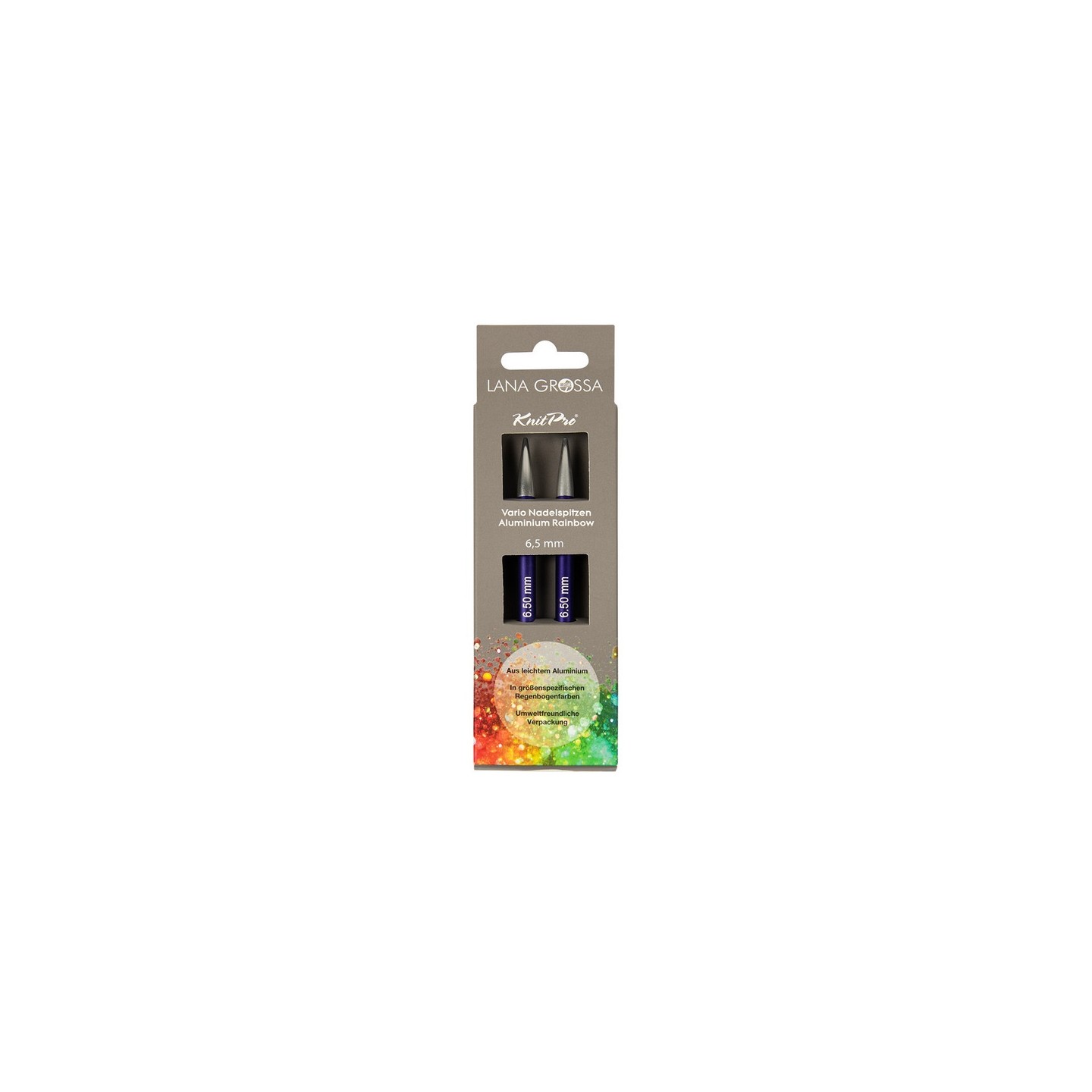 Lana Grossa Vario Rainbow interchangeable circular needles 6,5 mm