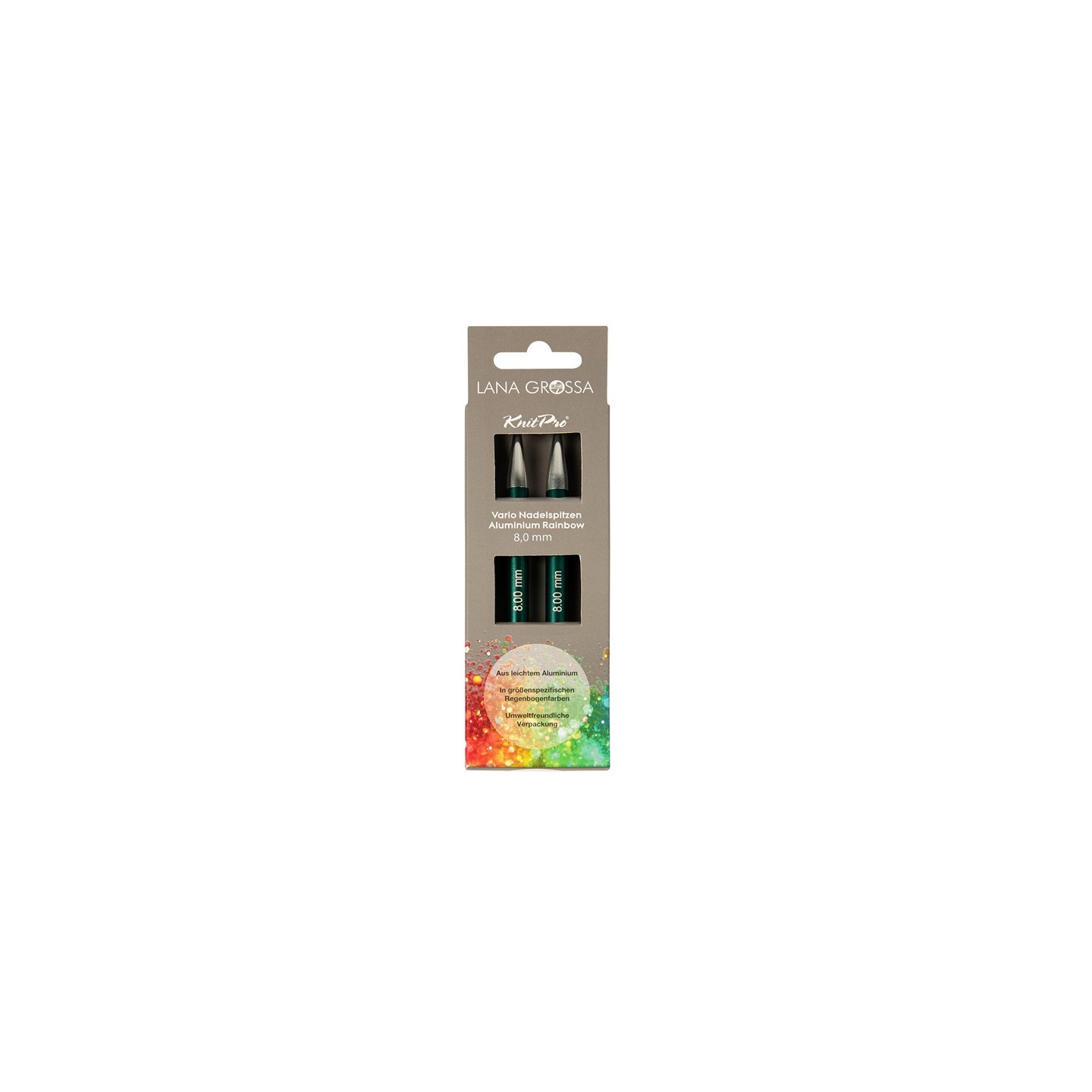 Lana Grossa Vario Rainbow austauschbare Rundstricknadel 8 mm