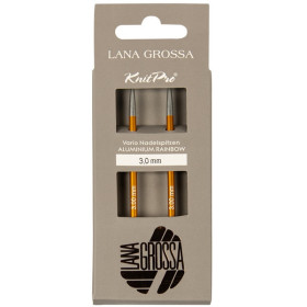 Lana Grossa Vario Rainbow rondbreinaald punten 3 mm