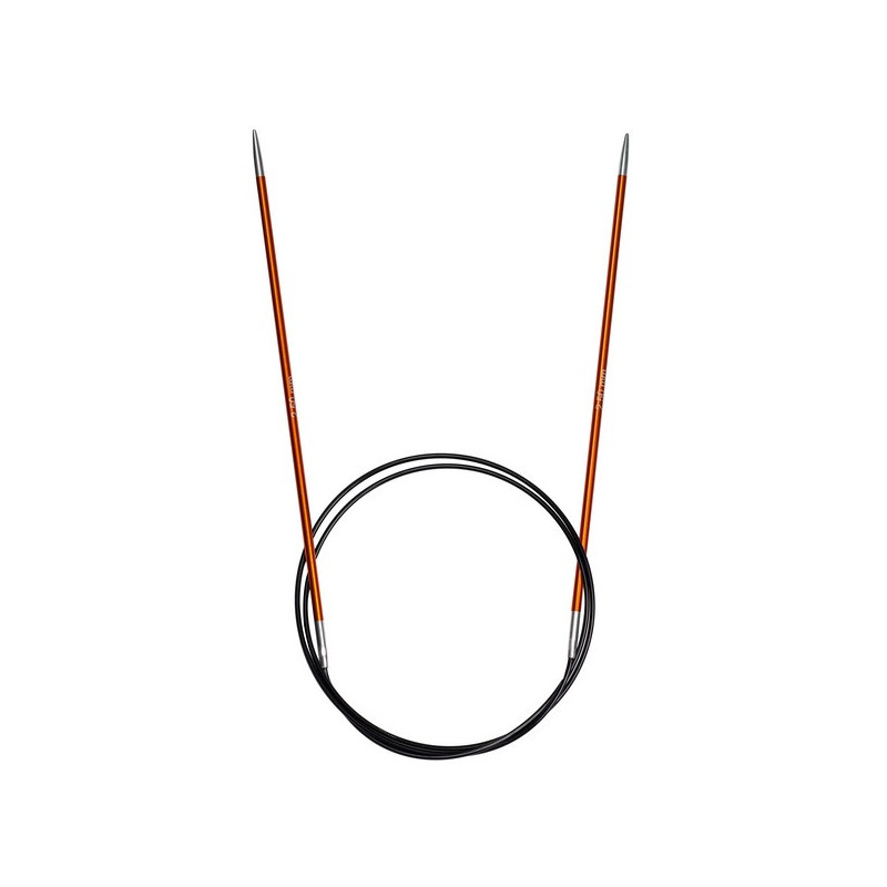 Rainbow rondbreinaald 2,5 mm lengte 40 cm