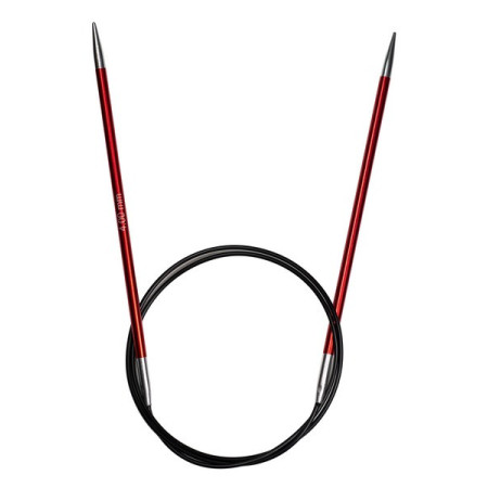 Lana Grossa Rainbow rondbreinaald 4 mm lengte 80 cm