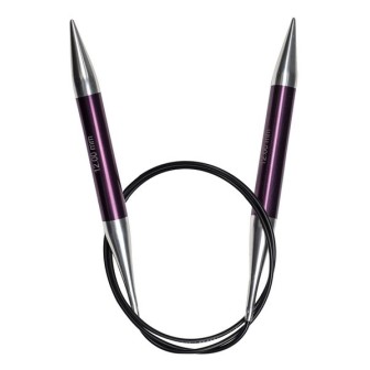 Lana Grossa Rainbow rondbreinaald 12 mm lengte 80 cm