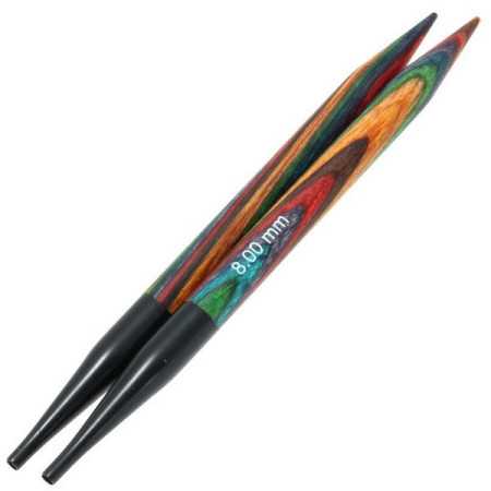 Lana Grossa Vario wood needle tips 8 mm
