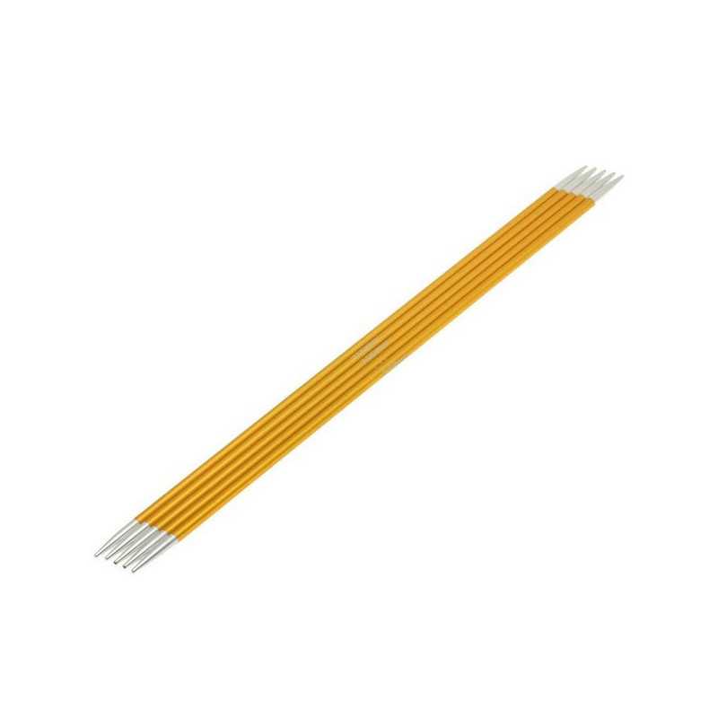 Rainbow double pointed needles 3 mm