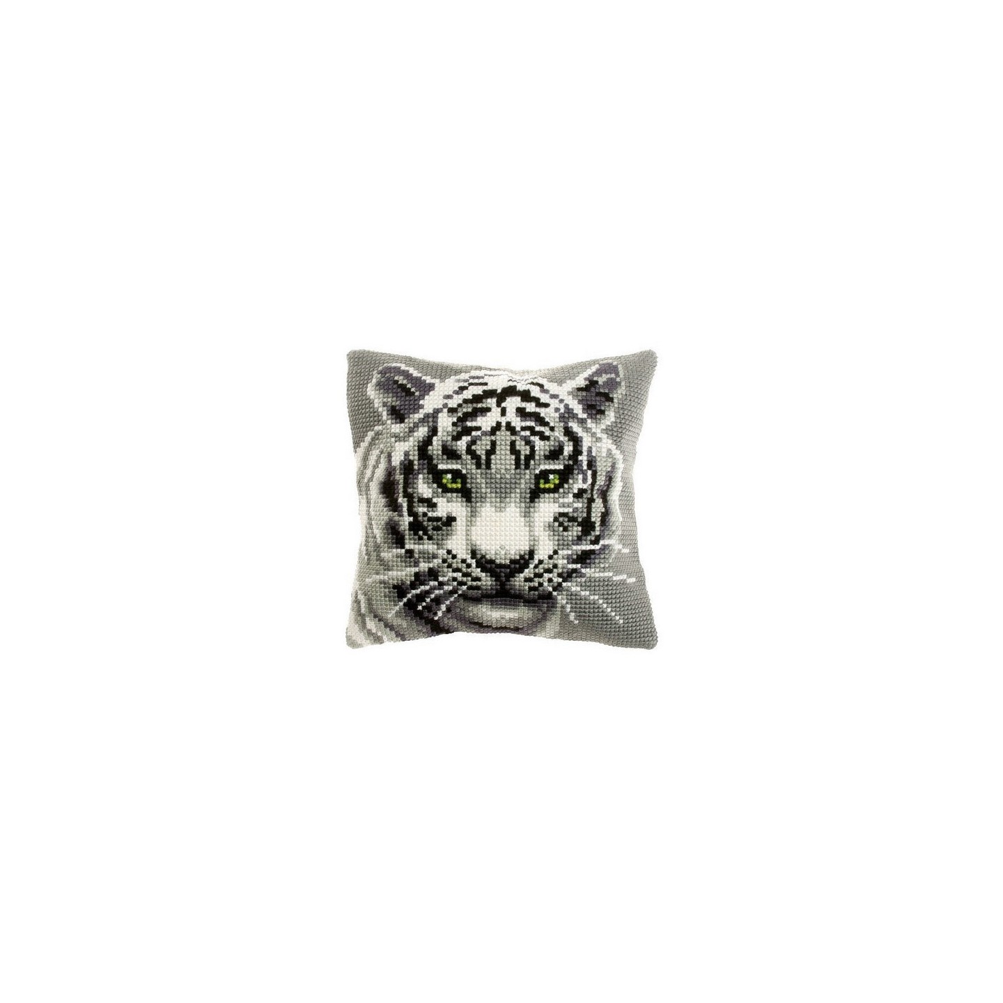 Kreuzstichkissen Tiger 9531