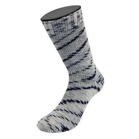 Lana Grossa Meilenweit 100 Denim Mix Black 4657