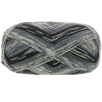 Meilenweit 100 Denim Mix Black 4655