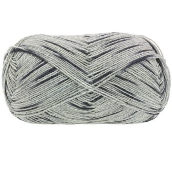Lana Grossa Meilenweit 100 Denim Mix Black 4657