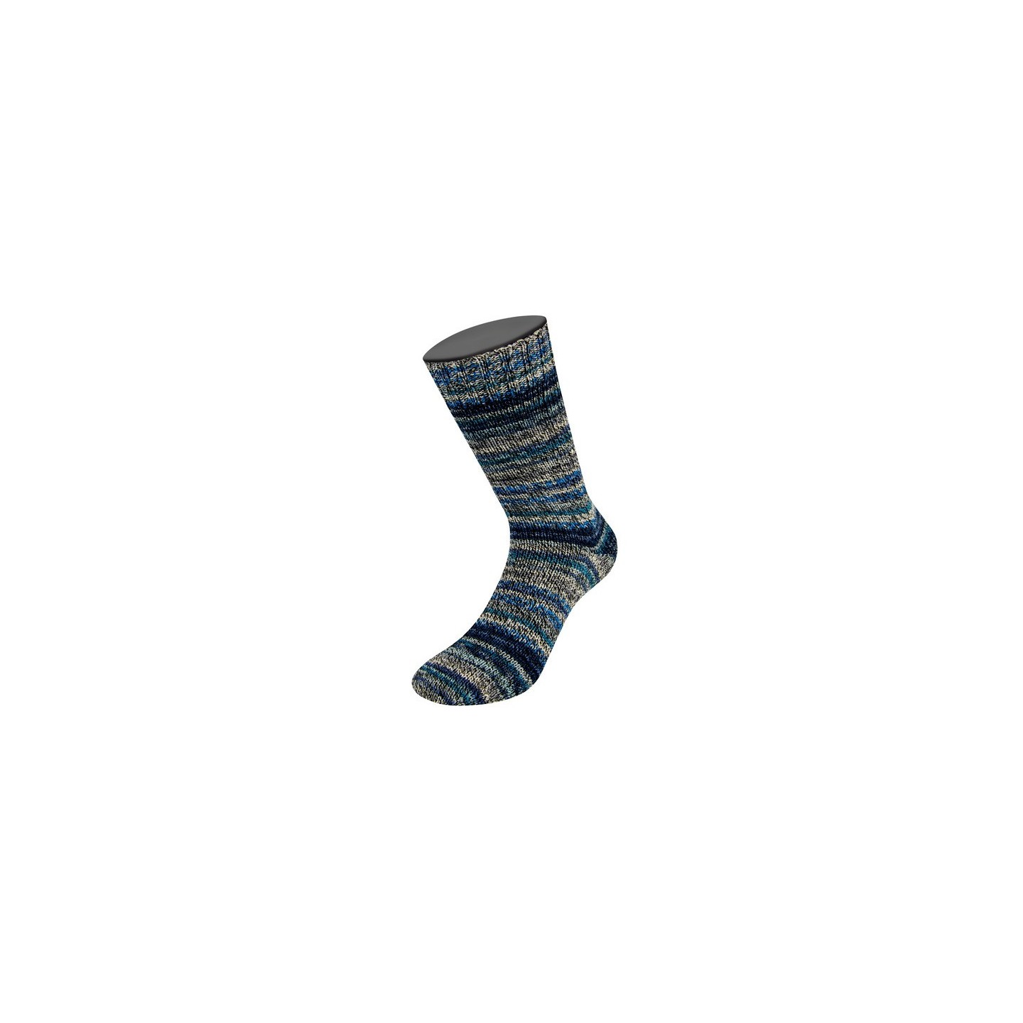 Lana Grossa Meilenweit 100 Denim Mix Blue 4608