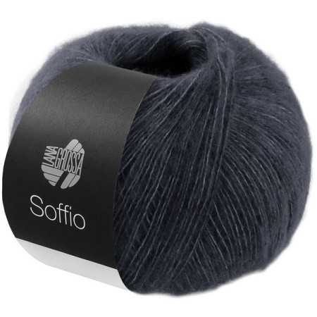 Lana Grossa Soffio 019 Antraciet