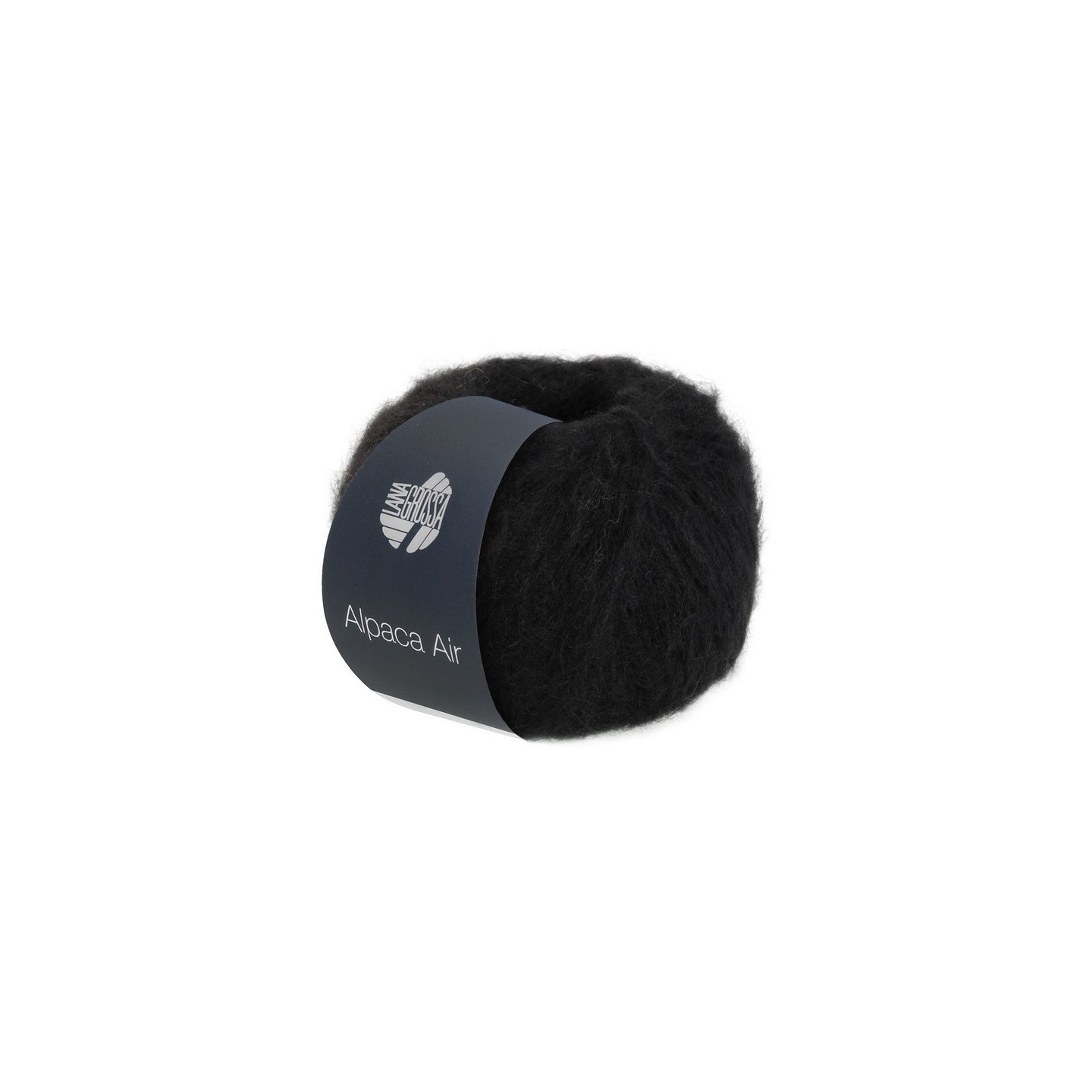 Lana Grossa Alpaca Air Schwarz 12