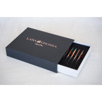 Lana Grossa Rondbreinaalden set Design hout