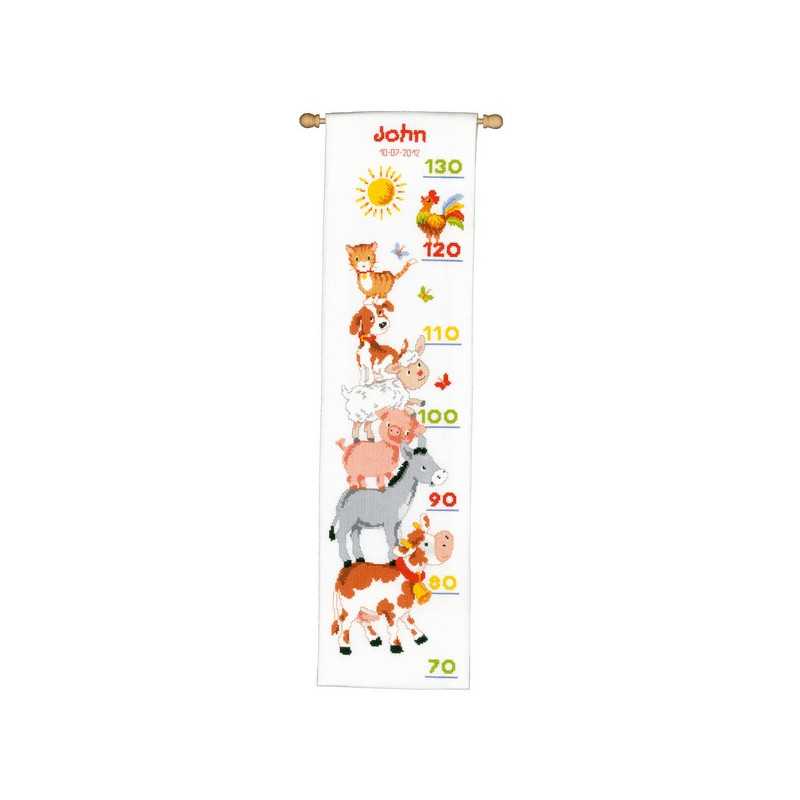 Stickset Bauernhoftiere 